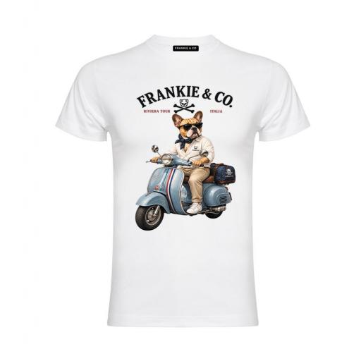 Camiseta de hombre italian bulldog