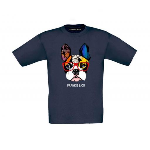 Camiseta de niño bulldog francés