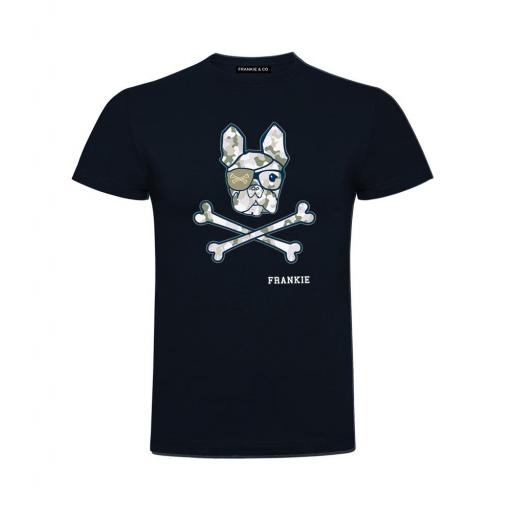 Camiseta de hombre military bulldog