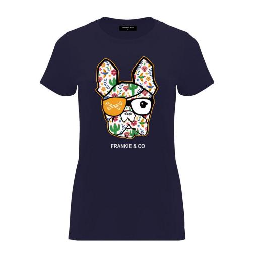 Camiseta de mujer bulldog mexicano [0]