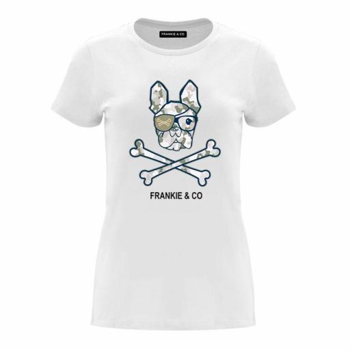 Camiseta de mujer military bulldog [0]