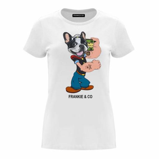 Camiseta de mujer Frankie el marino [0]