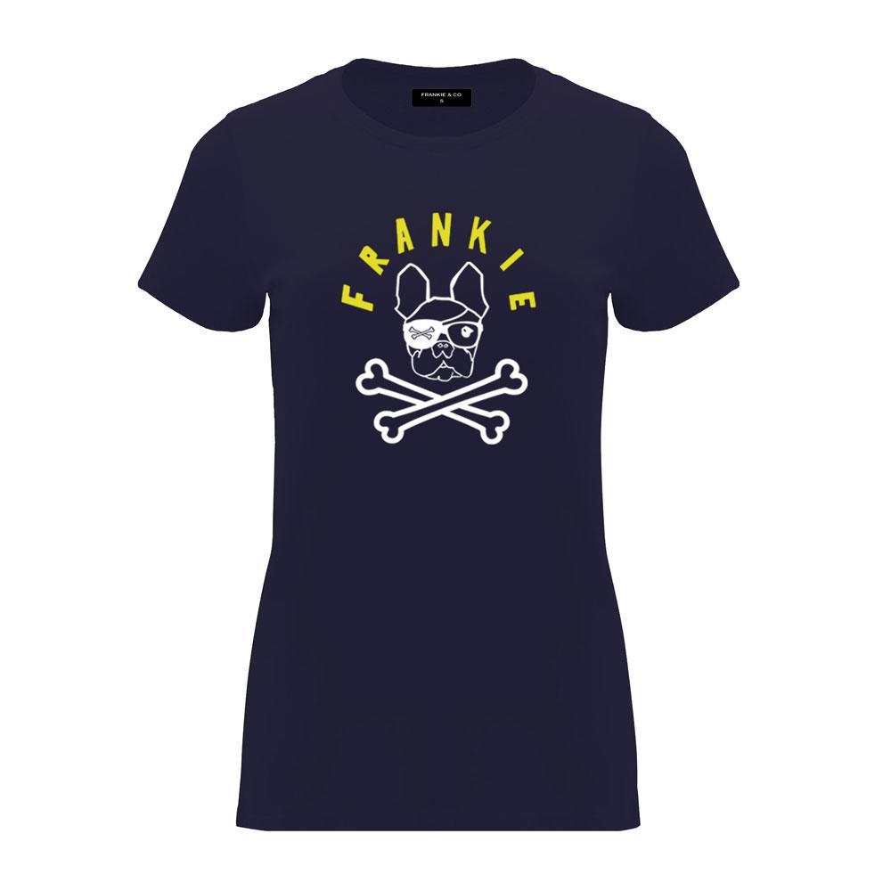 Camiseta de mujer bulldog skull edition