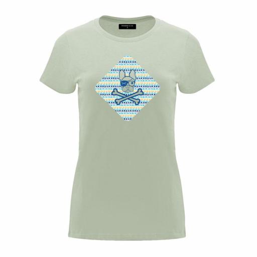 Camiseta de mujer boho print