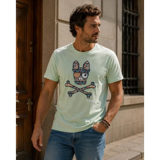Camiseta de hombre print étnico [1]