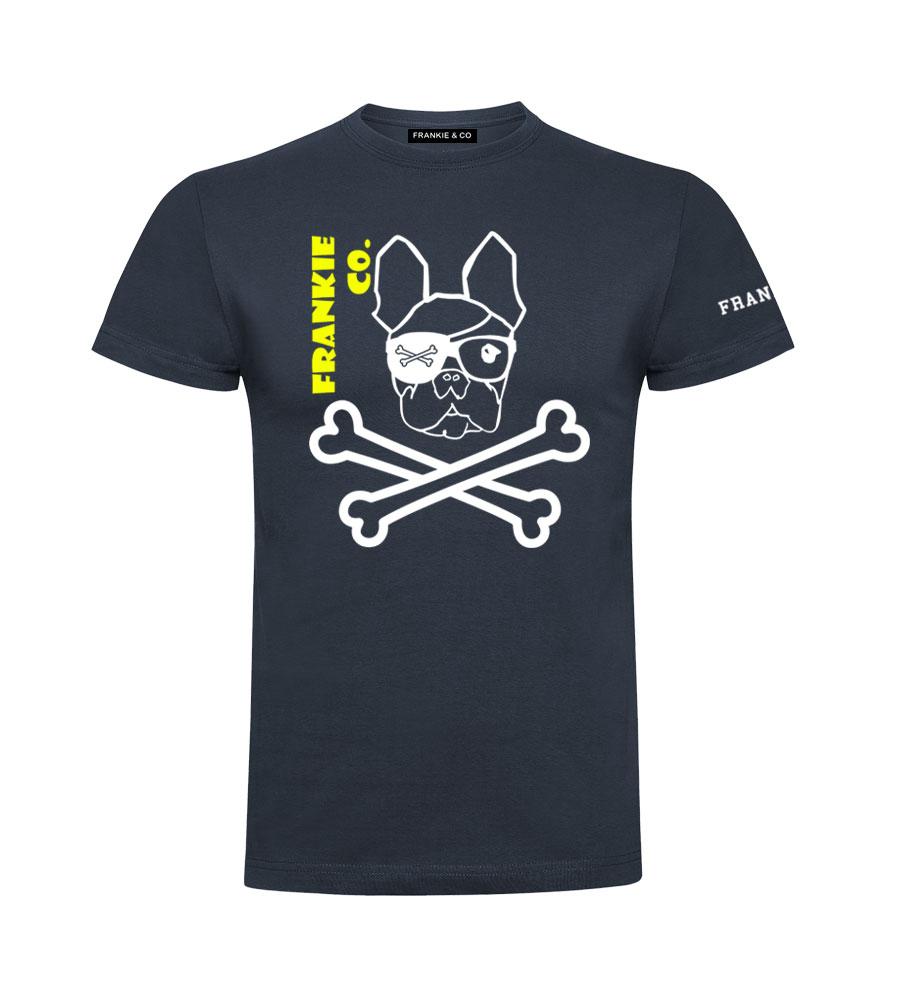 Camiseta de hombre Frankie bulldog