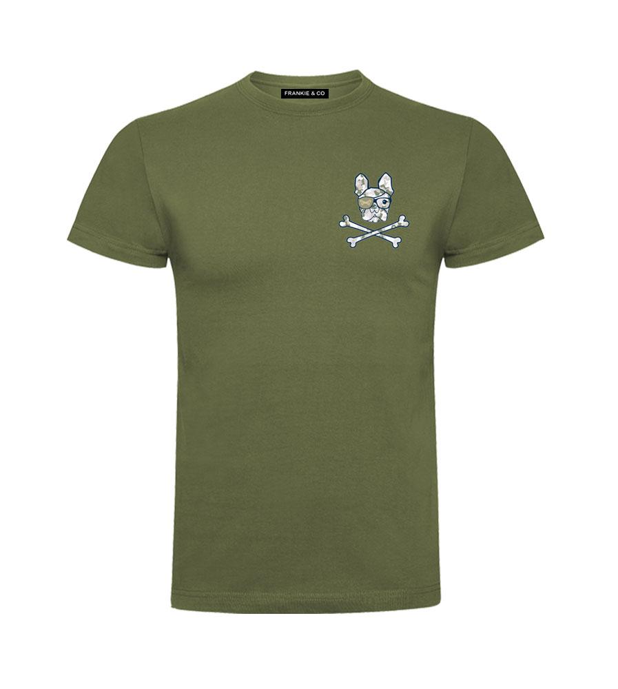 Camiseta de hombre logo military