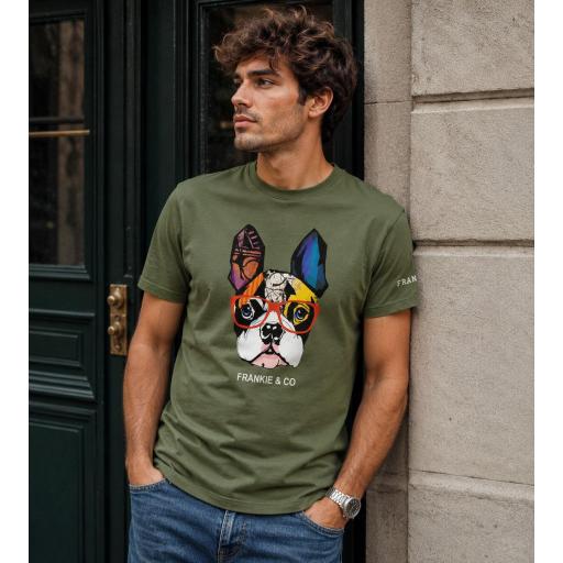 Camiseta de hombre bulldog frances [1]