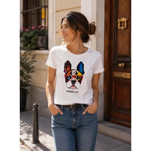 Camiseta de mujer Bulldog Francés [1]