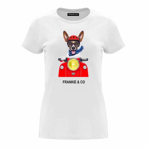 Camiseta de mujer vespa [0]