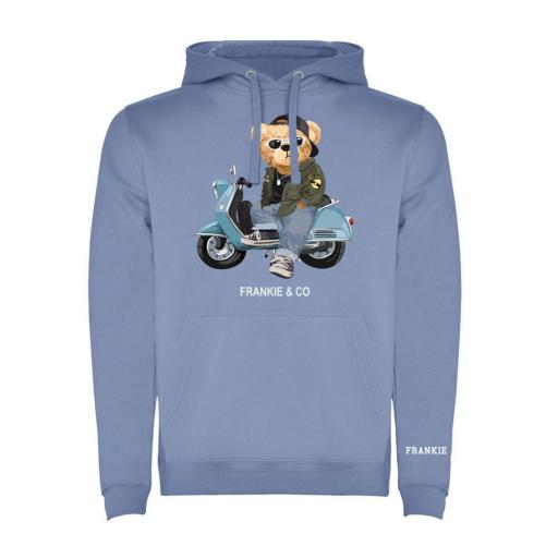 Sudadera capucha vespa bear