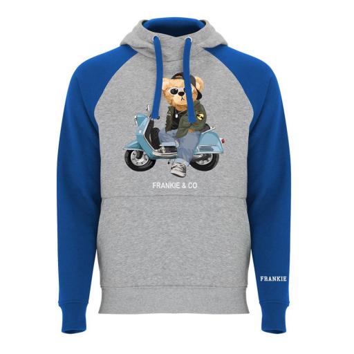 Sudadera bicolor vespa bear [0]