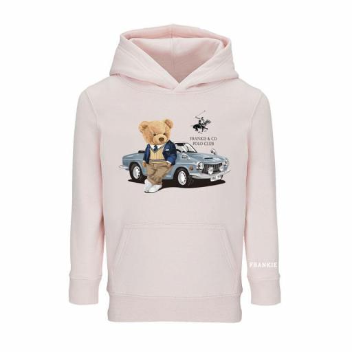 Sudadera kids capucha Frankie club