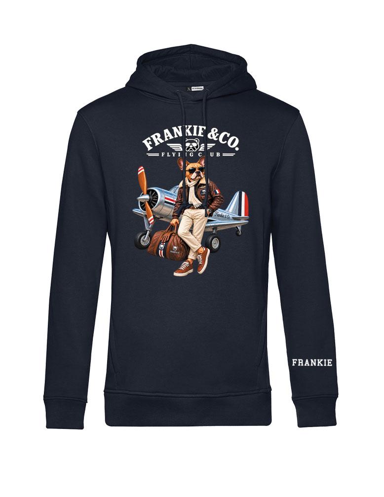 Sudadera capucha Frankie aviador
