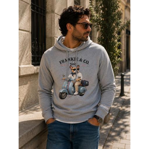 Sudadera capucha italian bulldog [1]
