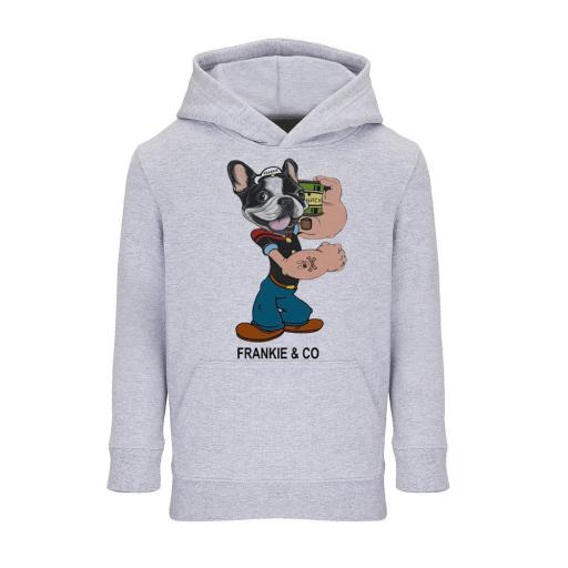 Sudadera kids capucha Frankie el marino