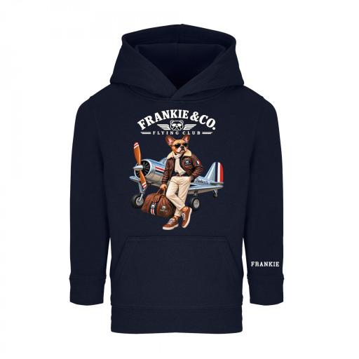 Sudadera kids capucha aviador