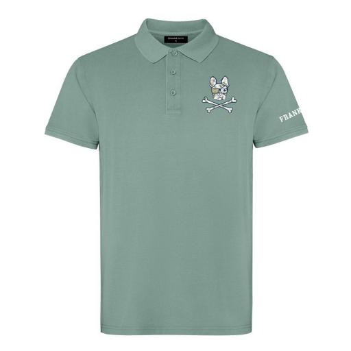 Polo lavado print militar
