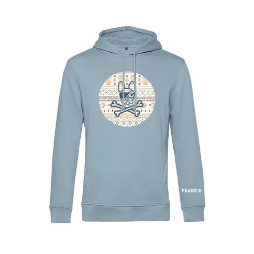 Sudadera capucha círculo étnico