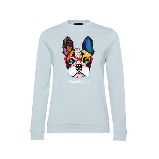 Sudadera de mujer Bulldog Francés