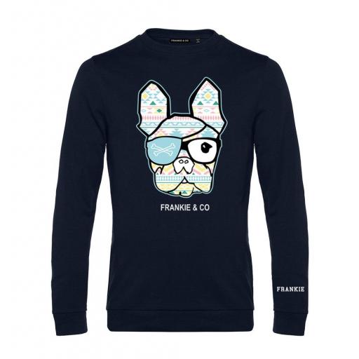 Sudadera de hombre bulldog étnico [2]