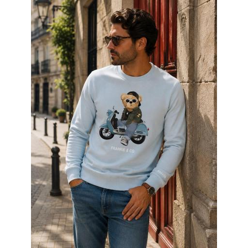 Sudadera de hombre vespa bear [1]