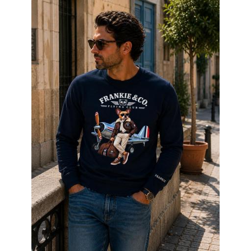 Sudadera de hombre bulldog aviador [1]