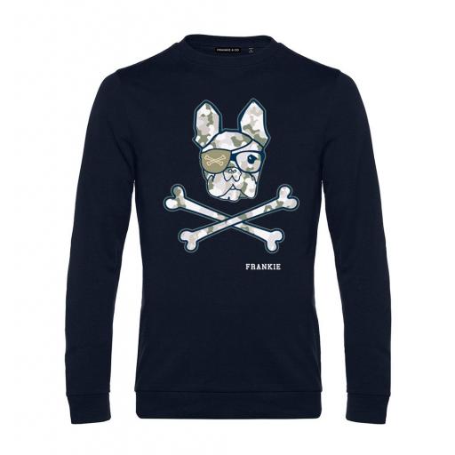 Sudadera de hombre military bulldog