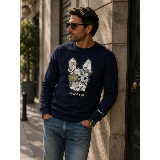 Sudadera de hombre military print [1]