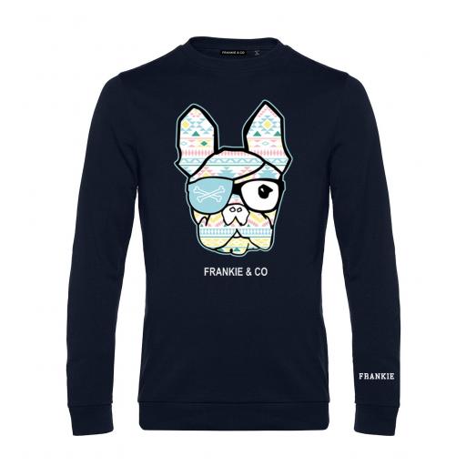 Sudadera de hombre bulldog étnico [0]