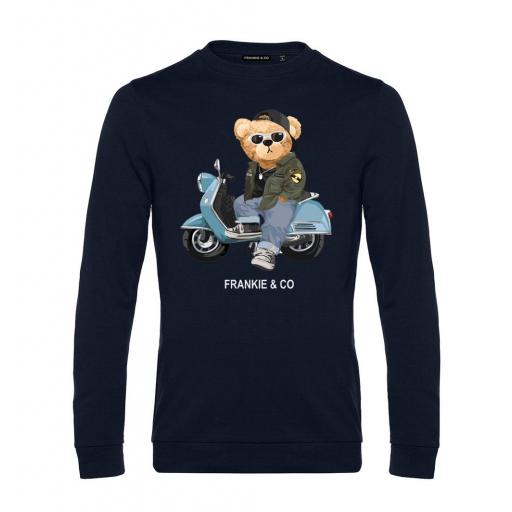 Sudadera de hombre vintage bear