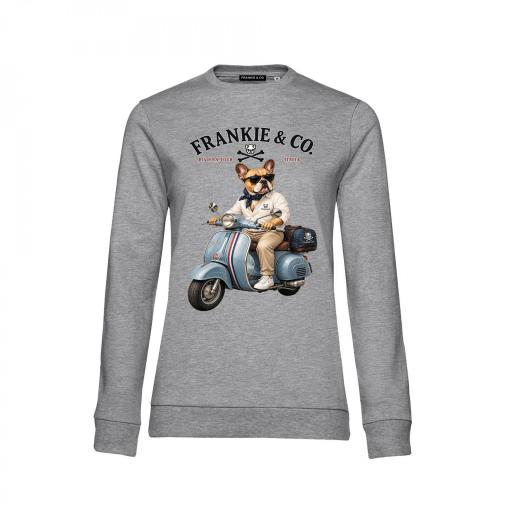 Sudadera de mujer italian bulldog [0]