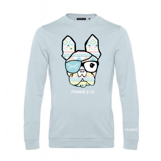 Sudadera de hombre bulldog étnico [1]