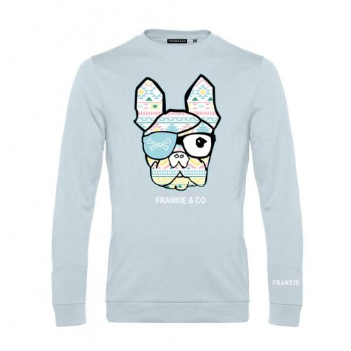 Sudadera de hombre bulldog étnico [0]