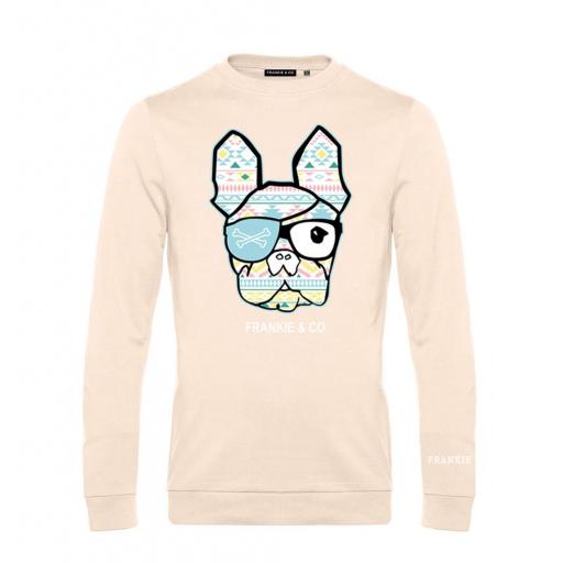 Sudadera de hombre bulldog étnico [0]