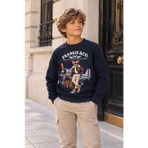 Sudadera Kids bulldog aviador [1]