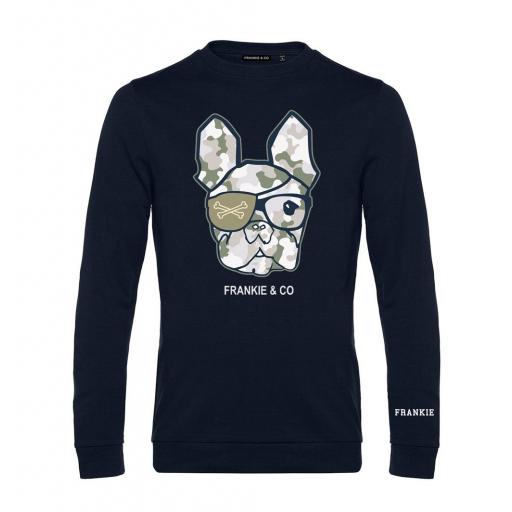 Sudadera de hombre military print [0]