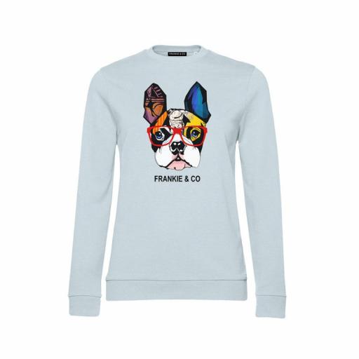 Sudadera de mujer Bulldog Francés