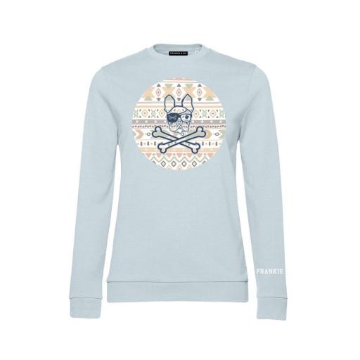 Sudadera de mujer círculo étnico
