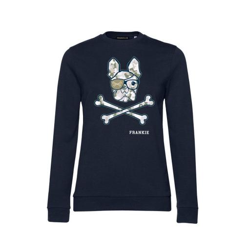 Sudadera de mujer military bulldog