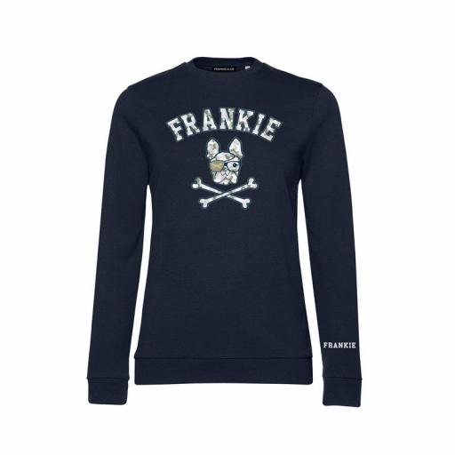 Sudadera de mujer Frankie military