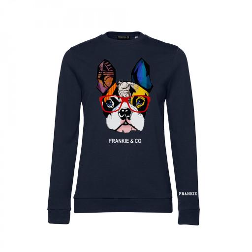 Sudadera de mujer Bulldog Francés
