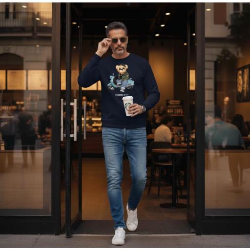 Sudadera de hombre vespa bear [1]