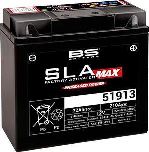 Batería de Moto BS 51913 SLA MAX