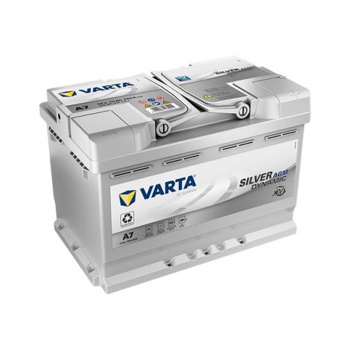 Batería de Coche VARTA A7 xEV AGM 70Ah