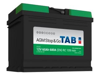 Batería de Coche TAB AG60 AGM 60Ah