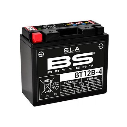 Batería de Moto BS BT12B-4 [0]