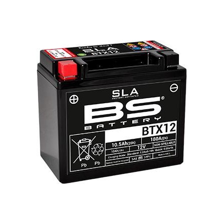 Batería de Moto BTX12 SLA (YTX12-BS) [0]