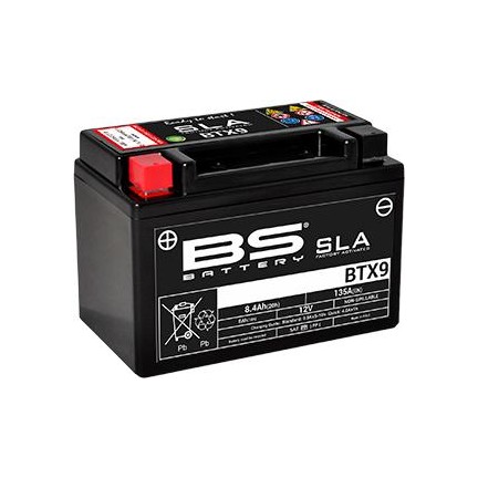 Batería de Moto BTX9 SLA (YTX9-BS) [0]