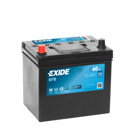 Batería de Coche EXIDE EFB EL605 60Ah [0]